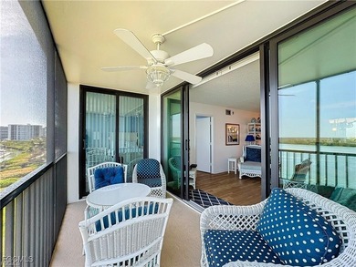 BEST PRICED Direct Bayfront fourth floor unit in the Palms of on Fort Myers Beach and Golf Club in Florida - for sale on GolfHomes.com, golf home, golf lot