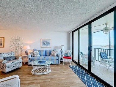 BEST PRICED Direct Bayfront fourth floor unit in the Palms of on Fort Myers Beach and Golf Club in Florida - for sale on GolfHomes.com, golf home, golf lot