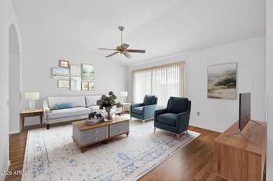 This EXPANDED Barcelona with a private CASITA and oversized on Deer Valley Golf Course in Arizona - for sale on GolfHomes.com, golf home, golf lot