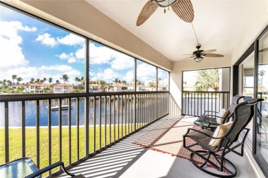 Dramatic marina views abound from this highly sought-after on Burnt Store Golf Club in Florida - for sale on GolfHomes.com, golf home, golf lot