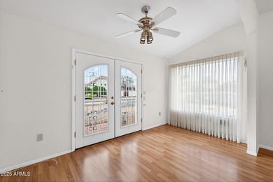 This EXPANDED Barcelona with a private CASITA and oversized on Deer Valley Golf Course in Arizona - for sale on GolfHomes.com, golf home, golf lot