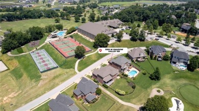 Immaculate, Shadow Valley home, nestled on the 9th hole w/ on Shadow Valley Country Club in Arkansas - for sale on GolfHomes.com, golf home, golf lot