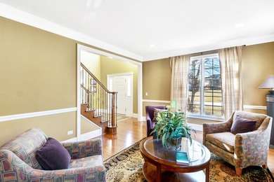 Full FINISHED walkout lower level with INCREDIBLE conservancy on Hawthorn Woods Country Club in Illinois - for sale on GolfHomes.com, golf home, golf lot