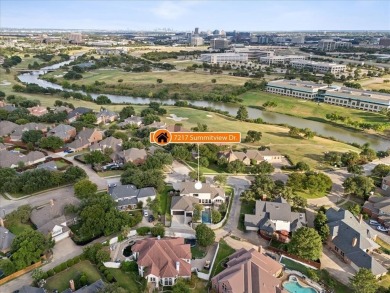 Discover unparalleled luxury in this Alexander Hunt custom on Hackberry Creek Country Club in Texas - for sale on GolfHomes.com, golf home, golf lot