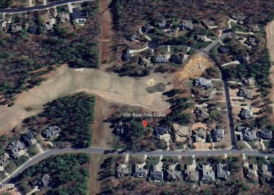 Premier, highly sought-after lot in the golf and nature on The Preserve At Jordan Lake Golf Club in North Carolina - for sale on GolfHomes.com, golf home, golf lot