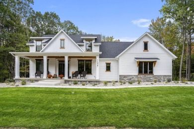 This to-be-built custom home by award-winning North Cove homes on Ravines Golf Club in Michigan - for sale on GolfHomes.com, golf home, golf lot