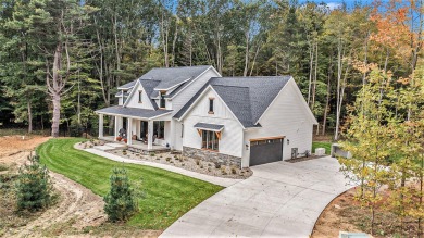 This to-be-built custom home by award-winning North Cove homes on Ravines Golf Club in Michigan - for sale on GolfHomes.com, golf home, golf lot