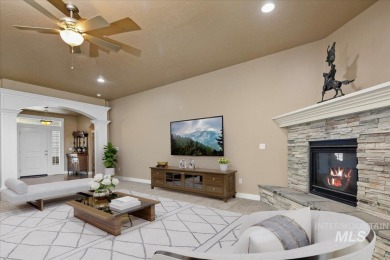 **PRICE IMPROVEMENT** Elegant Single-Level Retreat in Golf on Hunters Point Golf Club in Idaho - for sale on GolfHomes.com, golf home, golf lot