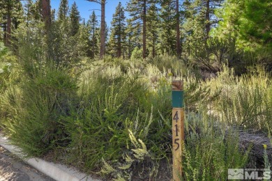 Build your own dream home amongst the tall pines in beautiful on Montreux Golf and Country Club in Nevada - for sale on GolfHomes.com, golf home, golf lot