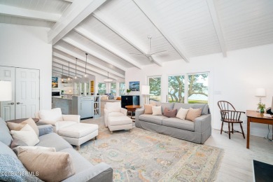 This stunning soundfront home in Pine Knoll Shores has been on The Country Club of the Crystal Coast in North Carolina - for sale on GolfHomes.com, golf home, golf lot