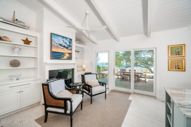This stunning soundfront home in Pine Knoll Shores has been on The Country Club of the Crystal Coast in North Carolina - for sale on GolfHomes.com, golf home, golf lot