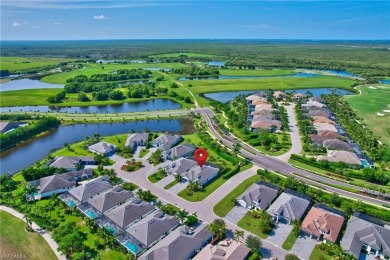 This nearly new luxury residence in the prestigious Marsh Cove on The Golf Club At Fiddlers Creek in Florida - for sale on GolfHomes.com, golf home, golf lot