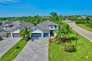 This nearly new luxury residence in the prestigious Marsh Cove on The Golf Club At Fiddlers Creek in Florida - for sale on GolfHomes.com, golf home, golf lot