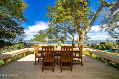 This stunning soundfront home in Pine Knoll Shores has been on The Country Club of the Crystal Coast in North Carolina - for sale on GolfHomes.com, golf home, golf lot