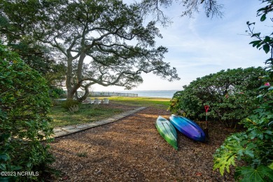 This stunning soundfront home in Pine Knoll Shores has been on The Country Club of the Crystal Coast in North Carolina - for sale on GolfHomes.com, golf home, golf lot