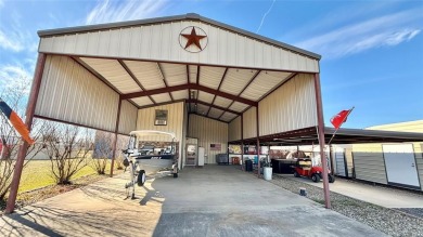 This charming 2-bedroom, 2-bathroom, 1,100 SF barndominium is on Links At Lands End in Texas - for sale on GolfHomes.com, golf home, golf lot