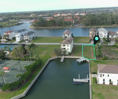 Welcome to 245 Yacht Harbor Drive, a premier waterfront lot in on Hammock Dunes Club in Florida - for sale on GolfHomes.com, golf home, golf lot