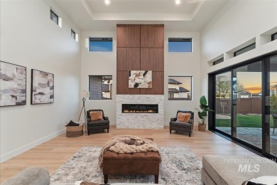 Exceptional custom home design by Boise River Builders, located on River Birch Golf Course in Idaho - for sale on GolfHomes.com, golf home, golf lot