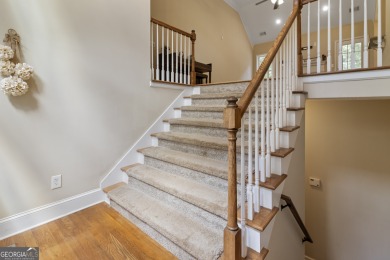 Welcome to Lake Dow North, where this 2 story,  4 bedroom, 3 on Canongate At Georgia National Golf Club in Georgia - for sale on GolfHomes.com, golf home, golf lot