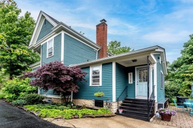 Step into timeless charm with this stunning Folk Victorian home on Harmon Golf Club in Ohio - for sale on GolfHomes.com, golf home, golf lot