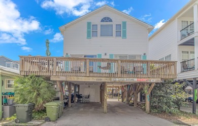 This spacious 4 Bedroom 3 Bath raised beach house is just a very on Prestwick Country Club in South Carolina - for sale on GolfHomes.com, golf home, golf lot