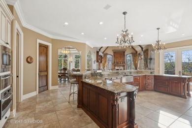 This exquisite custom beauty can be found in the gorgeous on Woodstock Country Club in Illinois - for sale on GolfHomes.com, golf home, golf lot