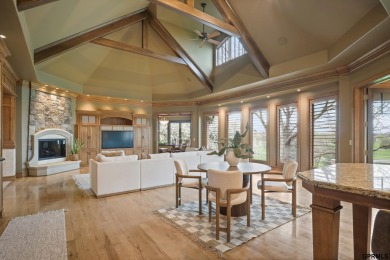 This gorgeous, custom-built home sits on a nearly 1-acre lot on Indian Creek Golf Club in Nebraska - for sale on GolfHomes.com, golf home, golf lot