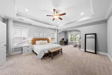 Welcome to your luxury retreat in the prestigious Hasentree on Hasentree Club in North Carolina - for sale on GolfHomes.com, golf home, golf lot