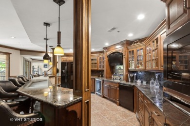 This exquisite custom beauty can be found in the gorgeous on Woodstock Country Club in Illinois - for sale on GolfHomes.com, golf home, golf lot