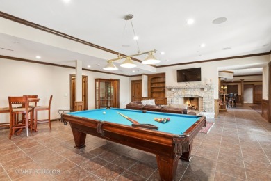 This exquisite custom beauty can be found in the gorgeous on Woodstock Country Club in Illinois - for sale on GolfHomes.com, golf home, golf lot