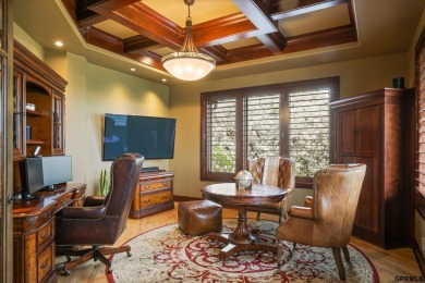 This gorgeous, custom-built home sits on a nearly 1-acre lot on Indian Creek Golf Club in Nebraska - for sale on GolfHomes.com, golf home, golf lot