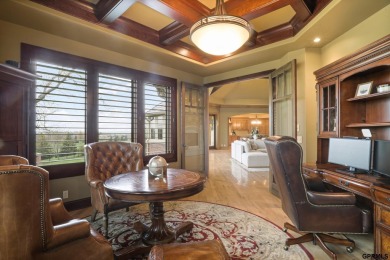 This gorgeous, custom-built home sits on a nearly 1-acre lot on Indian Creek Golf Club in Nebraska - for sale on GolfHomes.com, golf home, golf lot