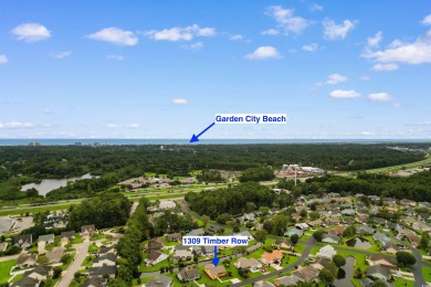 Welcome to 1309 Timber Row in Murrells Inlet, SC, in the on Indigo Creek Golf Club in South Carolina - for sale on GolfHomes.com, golf home, golf lot