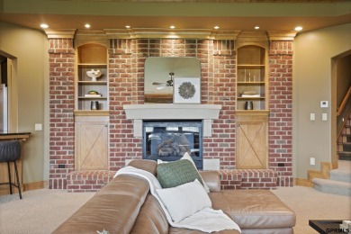 This gorgeous, custom-built home sits on a nearly 1-acre lot on Indian Creek Golf Club in Nebraska - for sale on GolfHomes.com, golf home, golf lot