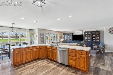 This beautifully updated rancher is a true gem--backing right up on Desert Hawk At Pueblo West in Colorado - for sale on GolfHomes.com, golf home, golf lot