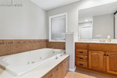 This beautifully updated rancher is a true gem--backing right up on Desert Hawk At Pueblo West in Colorado - for sale on GolfHomes.com, golf home, golf lot
