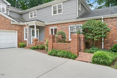 This exquisite brick townhome overlooks the 7th green of the on Lochmere Golf Club in North Carolina - for sale on GolfHomes.com, golf home, golf lot