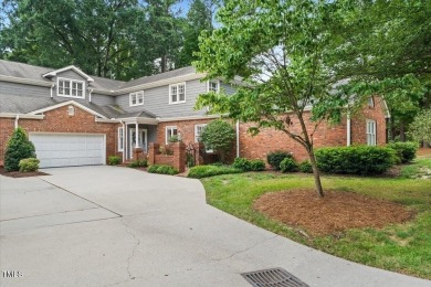 This exquisite brick townhome overlooks the 7th green of the on Lochmere Golf Club in North Carolina - for sale on GolfHomes.com, golf home, golf lot