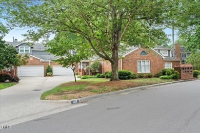 This exquisite brick townhome overlooks the 7th green of the on Lochmere Golf Club in North Carolina - for sale on GolfHomes.com, golf home, golf lot