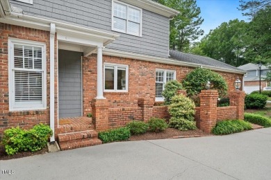 This exquisite brick townhome overlooks the 7th green of the on Lochmere Golf Club in North Carolina - for sale on GolfHomes.com, golf home, golf lot