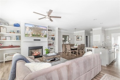 Low-maintenance luxury in this 3-bedroom, 2.5 bath home in the on Riverfront Golf Club in Virginia - for sale on GolfHomes.com, golf home, golf lot