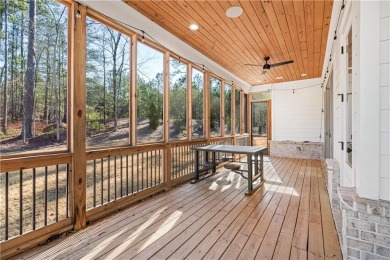 Welcome to this wonderfully modern farmhouse in the stunning on The Governors Towne Club in Georgia - for sale on GolfHomes.com, golf home, golf lot