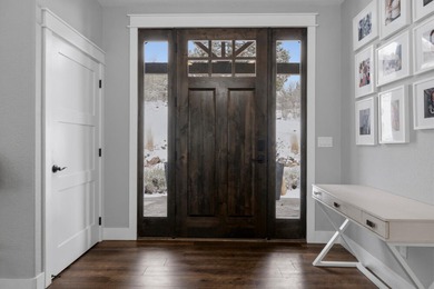 NEWER HOME AT THE RUNNING Y RESORT WITH A HUGE RV GARAGE AND on Running Y Ranch Resort in Oregon - for sale on GolfHomes.com, golf home, golf lot