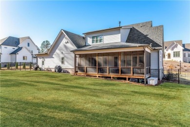 Welcome to this wonderfully modern farmhouse in the stunning on The Governors Towne Club in Georgia - for sale on GolfHomes.com, golf home, golf lot
