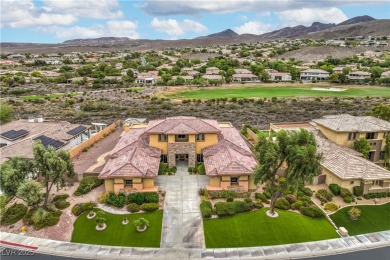 Spectacular golf  mountain views from this elevated lot on the on Anthem Country Club in Nevada - for sale on GolfHomes.com, golf home, golf lot