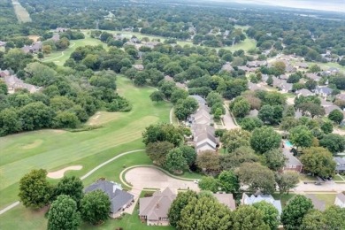 Welcome to your dream oasis nestled in a serene cul-de-sac on Indian Springs Country Club in Oklahoma - for sale on GolfHomes.com, golf home, golf lot