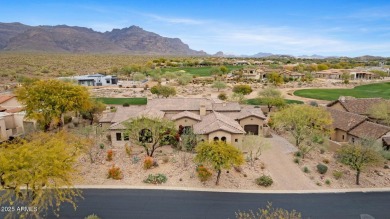 A MUST SEE beautiful custom-built home in 24/7 guard gated on Superstition Mountain Club - Lost Gold in Arizona - for sale on GolfHomes.com, golf home, golf lot