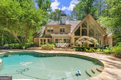 Private Estate in Atlanta Country Club on 2.12 Acres with on Atlanta Country Club in Georgia - for sale on GolfHomes.com, golf home, golf lot