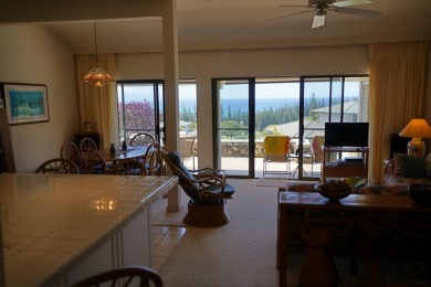 Expansive, panoramic ocean view from this large two bedroom, two on Kapalua Golf Club - Bay Course in Hawaii - for sale on GolfHomes.com, golf home, golf lot