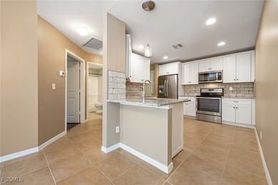 This beautifully updated attached villa offers the perfect blend on Copperhead Golf Club in Florida - for sale on GolfHomes.com, golf home, golf lot